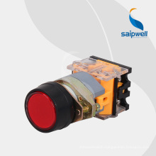 Saipwell High Quality Self-Locking Type Push Button/ Mushroom Push Button with Light LAY50-22AA1